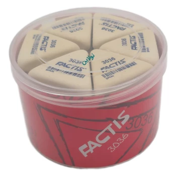 پاک کن مثلثی فکتیس سایز کوچک بسته 36 عددی مدل 3036 | نولاین بیزینس