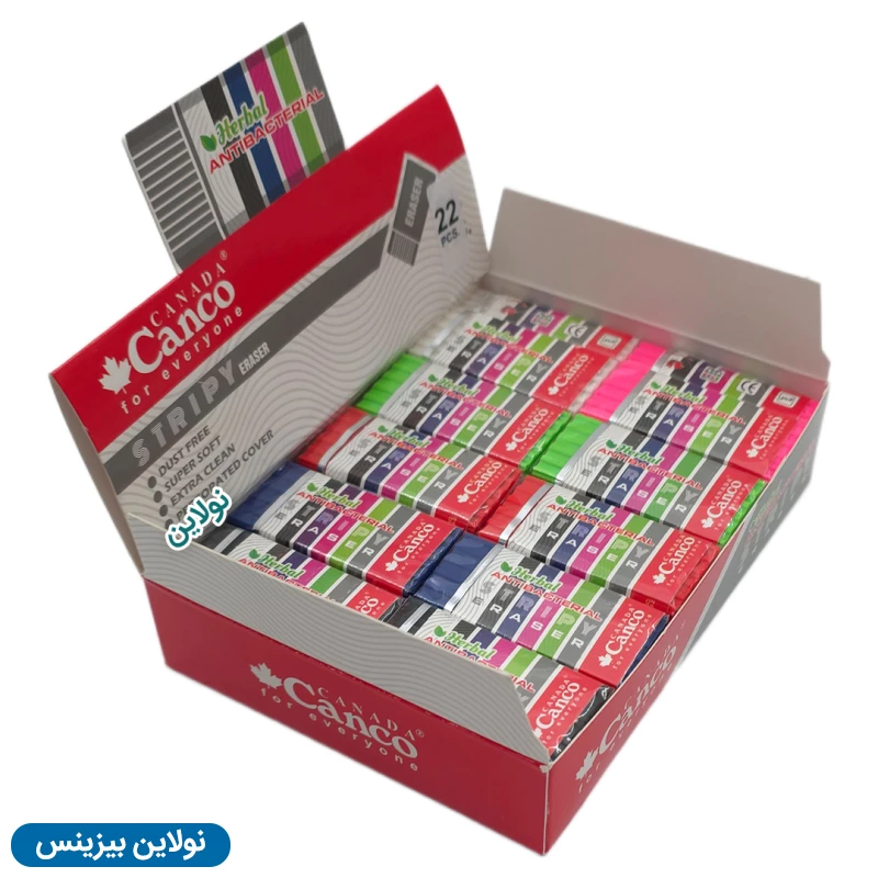 قیمت و خرید پاک کن آنتی باکتریال کنکو مدل استریپی بسته 22 عددی | نولاین بیزینس