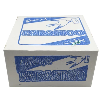 پاکت نامه و پول سفید ملخی پرستو بسته 500 عددی | نولاین بیزینس