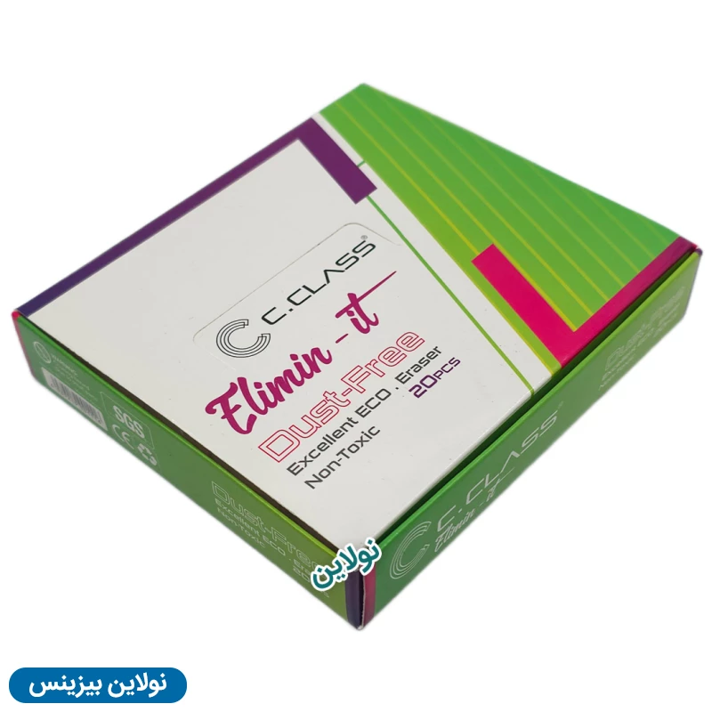 قیمت و خرید پاک کن سی کلاس سایز متوسط مدل Elimin it بسته 20 عددی | نولاین بیزینس
