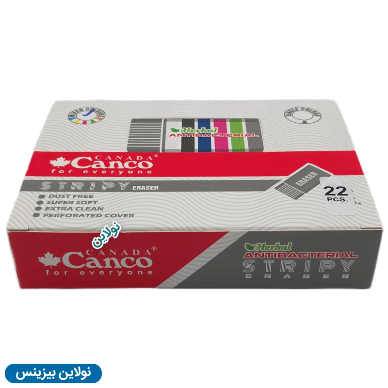 قیمت و خرید پاک کن آنتی باکتریال کنکو مدل استریپی بسته 22 عددی | نولاین بیزینس