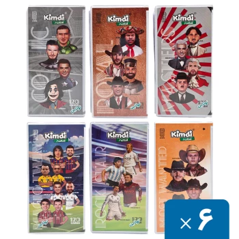 آلبوم کارت بازی کیمدی 2026 ظرفیت 120 عددی بسته 6 عددی | نولاین بیزینس