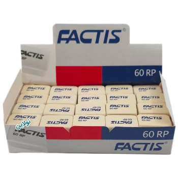 پاک کن ساده فکتیس بسته 60 عددی مدل 60RP | نولاین بیزینس