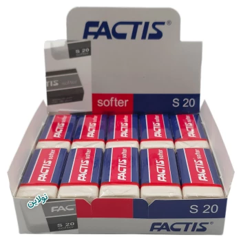 پاک کن سفید فکتیس بسته 20 عددی کد S20 | نولاین بیزینس