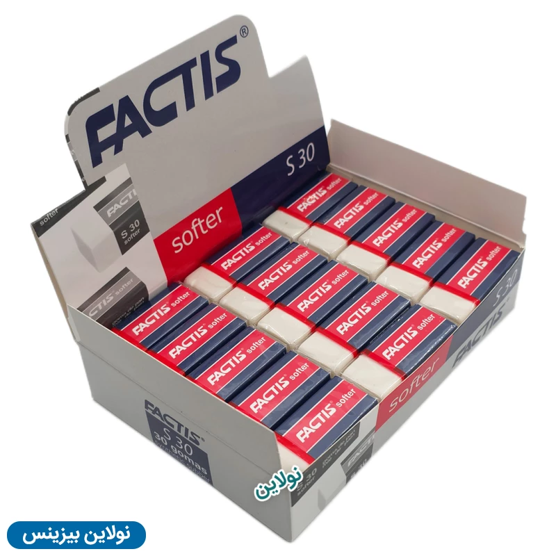 قیمت و خرید پاک کن سفید فکتیس بسته 30 عددی کد S30 | نولاین بیزینس