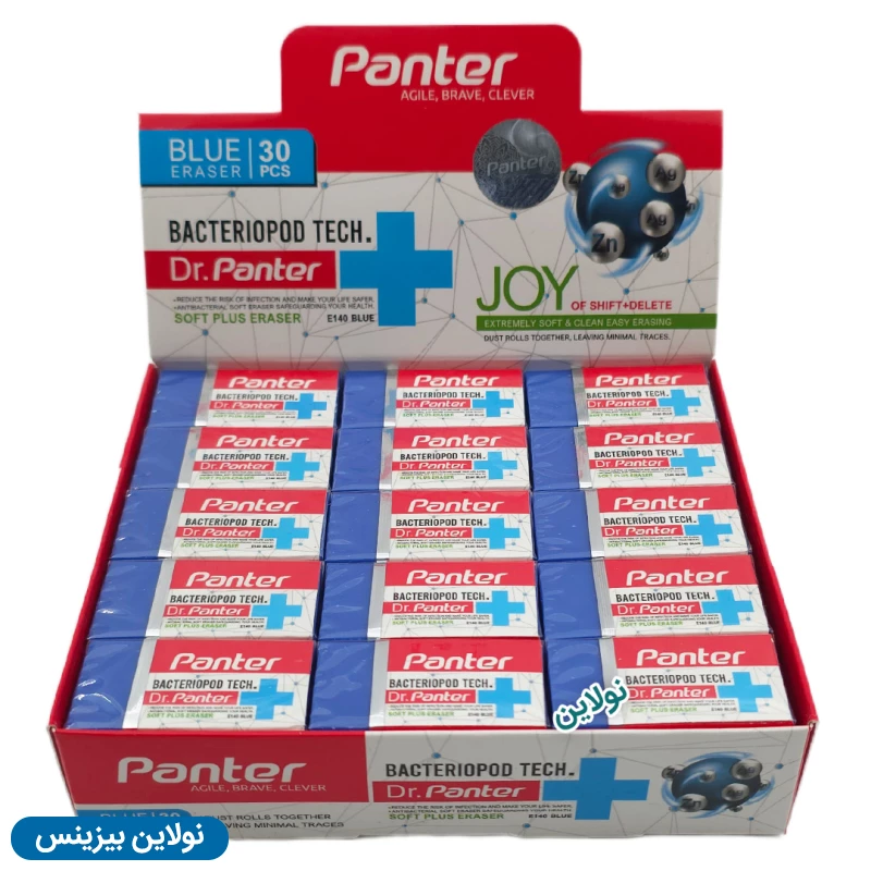 قیمت و خرید پاک کن آنتی باکتریال دکتر پنتر سایز کوچک بسته 30 عددی کد E134-140 | نولاین بیزینس