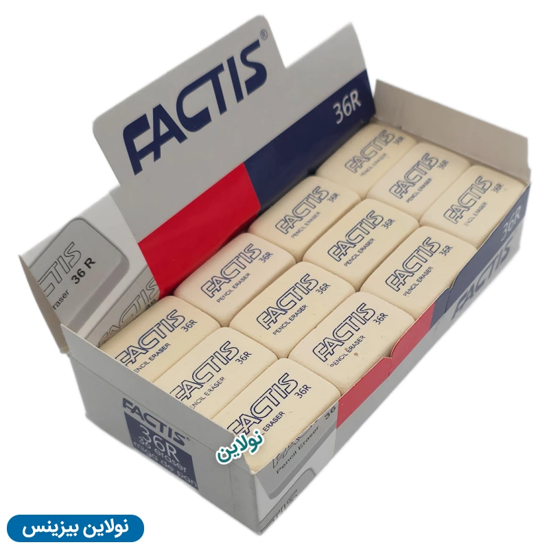 قیمت و خرید پاک کن ساده فکتیس بسته 36 عددی مدل 36R | نولاین بیزینس