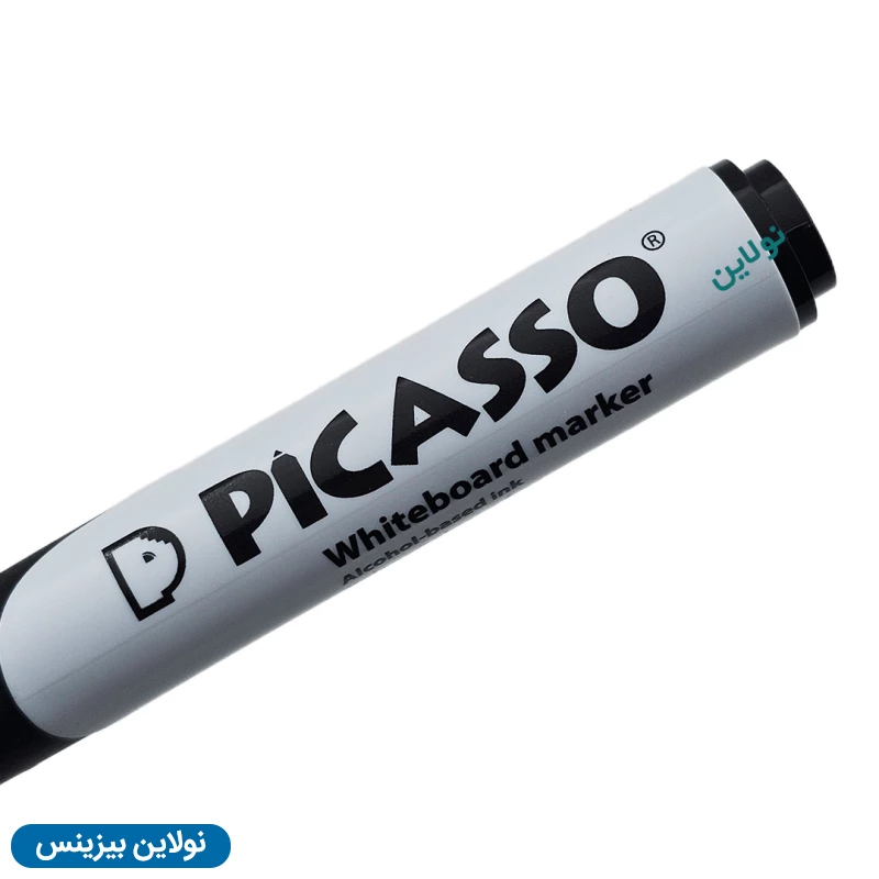 قیمت و خرید ماژیک وایت برد نوک گرد پیکاسو مدل گریپ دار بسته 12 عددی کد WB200 | نولاین بیزینس