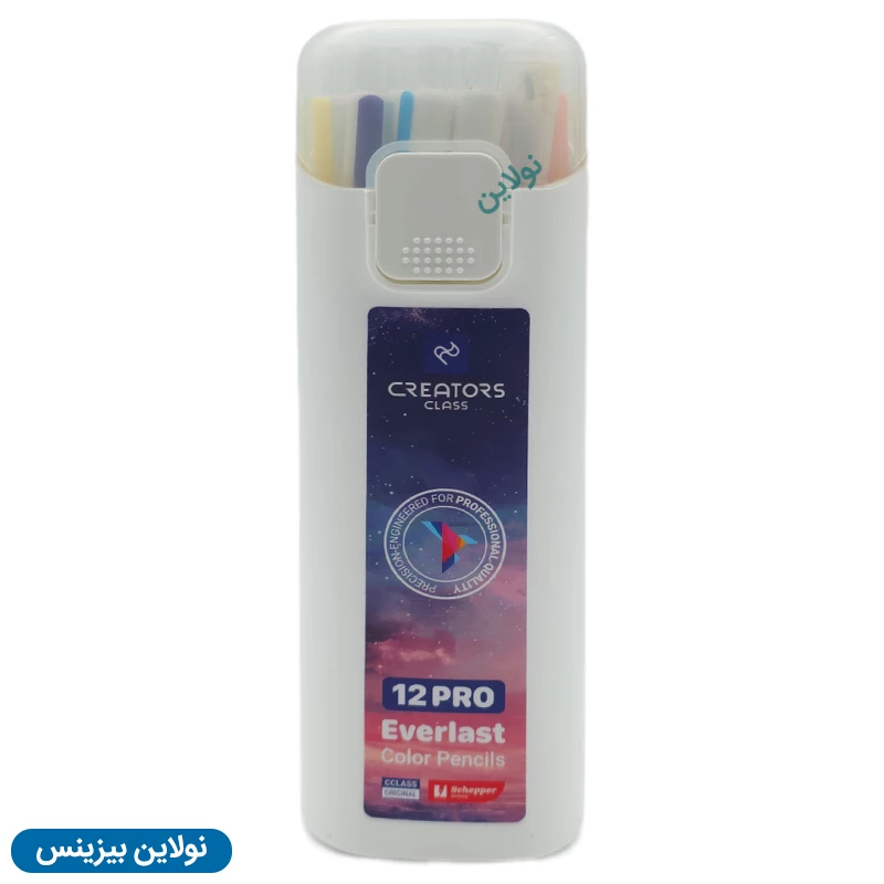 قیمت و خرید مداد رنگی اتودی 12 رنگ Pro سی کلاس مدل Everlast Pro ضخامت 3 میلی متری + تراش کد CP30-12 | نولاین بیزینس