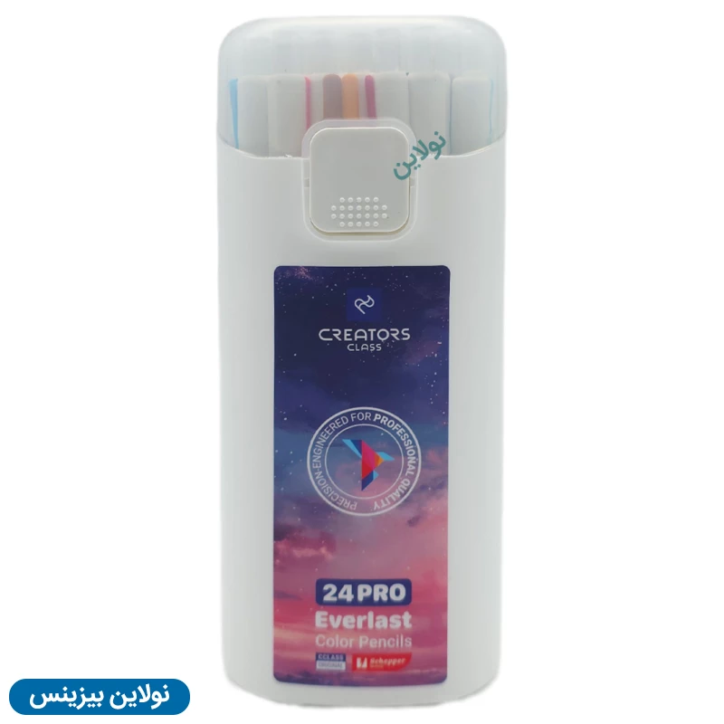 قیمت و خرید مداد رنگی اتودی 24 رنگ Pro سی کلاس مدل Everlast Pro ضخامت 3 میلی متری + تراش کد CP30-24 | نولاین بیزینس