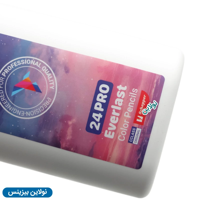 قیمت و خرید مداد رنگی اتودی 24 رنگ Pro سی کلاس مدل Everlast Pro ضخامت 3 میلی متری + تراش کد CP30-24 | نولاین بیزینس