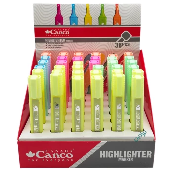 ماژیک هایلایتر کنکو مدل پاستلی بسته 36 عددی | نولاین بیزینس