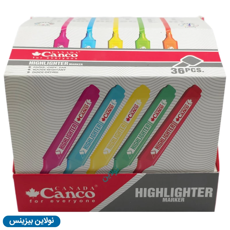 قیمت و خرید ماژیک هایلایتر کنکو مدل پاستلی بسته 36 عددی | نولاین بیزینس