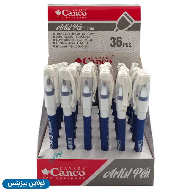 قیمت و خرید خودکار خوشنویسی کنکو ضخامت 1.6 میلی متری مدل فینو آرتیست بسته 36 عددی Fino Artist | نولاین بیزینس