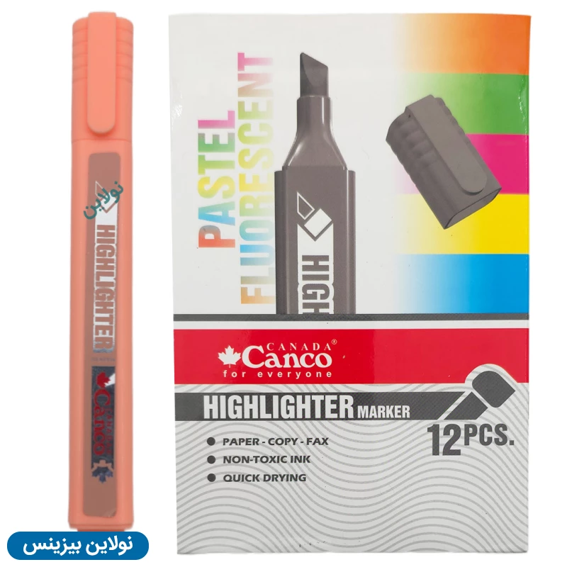 قیمت و خرید ماژیک هایلایتر کنکو بسته 12 عددی | نولاین بیزینس