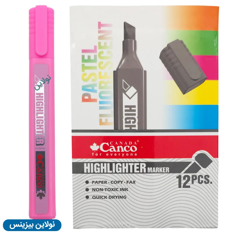 قیمت و خرید ماژیک هایلایتر کنکو بسته 12 عددی | نولاین بیزینس