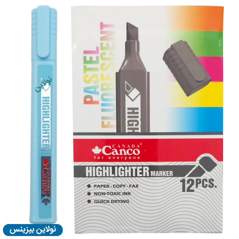 قیمت و خرید ماژیک هایلایتر کنکو بسته 12 عددی | نولاین بیزینس