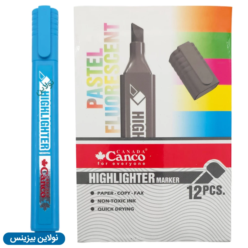 قیمت و خرید ماژیک هایلایتر کنکو بسته 12 عددی | نولاین بیزینس