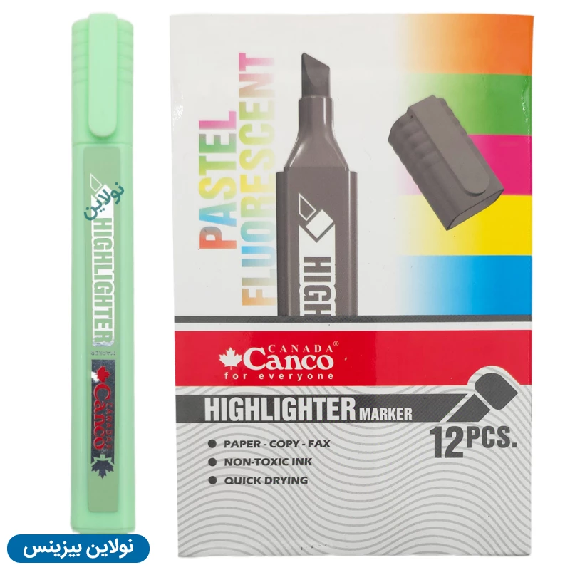 قیمت و خرید ماژیک هایلایتر کنکو بسته 12 عددی | نولاین بیزینس