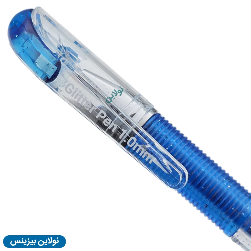 قیمت و خرید خودکار اکلیلی 12 رنگ سی کلاس ضخامت 1 میلی متری مدل Gliiter کد PB-GL12 | نولاین بیزینس