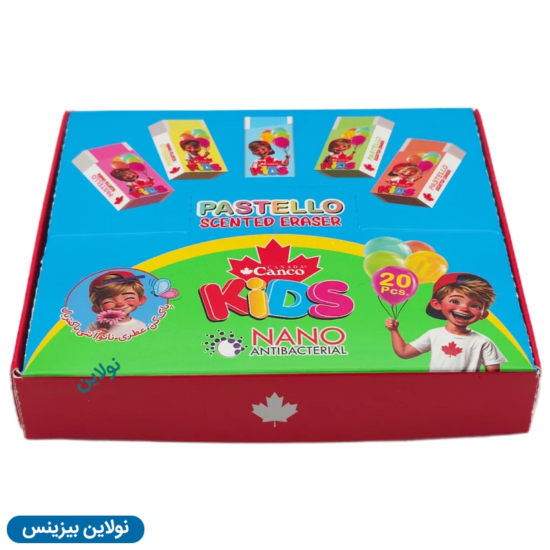 قیمت و خرید پاک کن عطری پاستلو کنکو آنتی باکتریال بسته 20 عددی | نولاین بیزینس