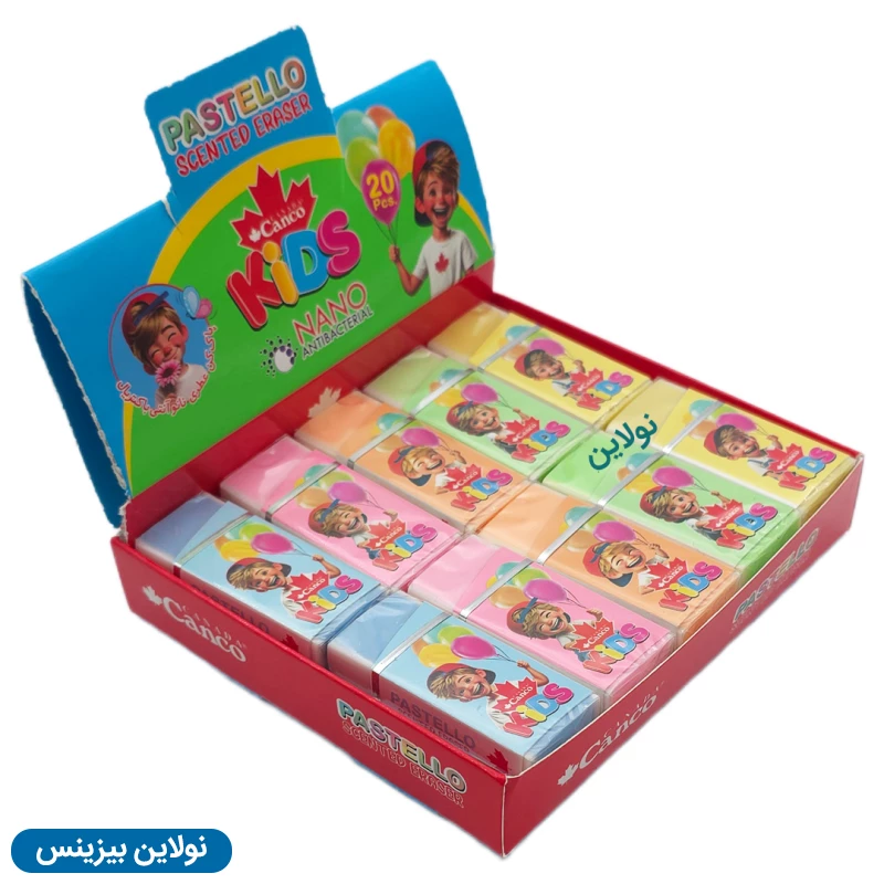 قیمت و خرید پاک کن عطری پاستلو کنکو آنتی باکتریال بسته 20 عددی | نولاین بیزینس