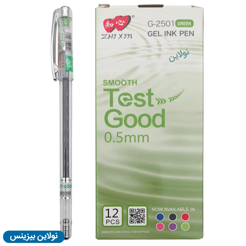 قیمت و خرید روان نویس تست گود ضخامت 0.5 میلی متری test good بسته 12 عددی | نولاین بیزینس