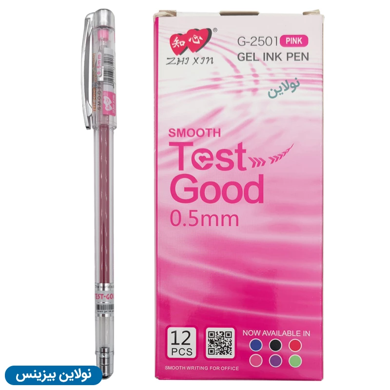 قیمت و خرید روان نویس تست گود ضخامت 0.5 میلی متری test good بسته 12 عددی | نولاین بیزینس
