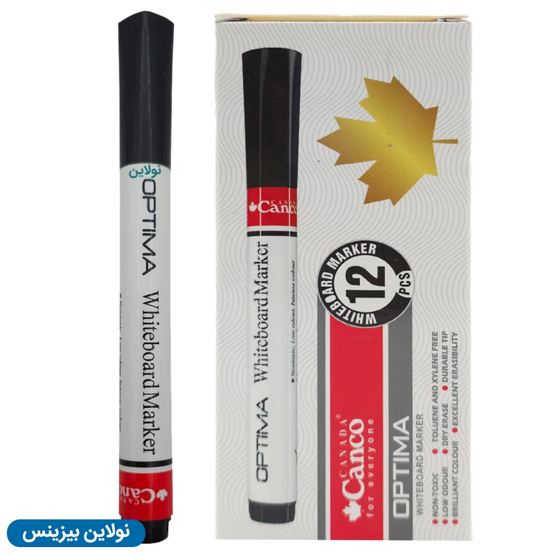 قیمت و خرید ماژیک وایت برد کنکو نوک گرد مدل اپتیما optima بسته 12 عددی | نولاین بیزینس