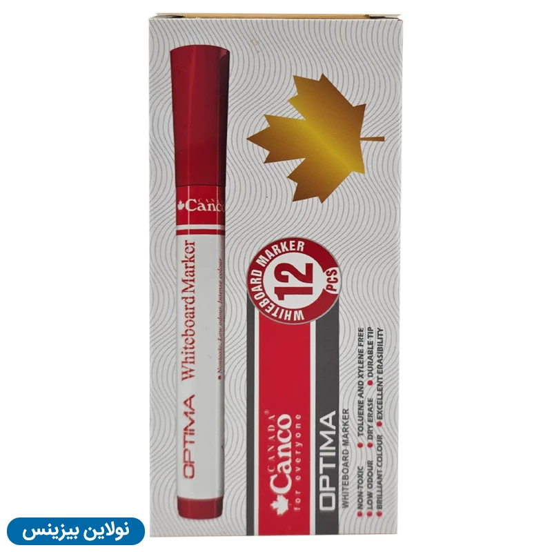 قیمت و خرید ماژیک وایت برد کنکو نوک گرد مدل اپتیما optima بسته 12 عددی | نولاین بیزینس