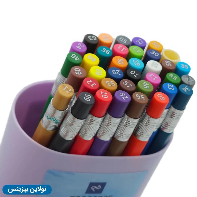 قیمت و خرید مداد رنگی اتودی 36 رنگ سی کلاس مدل everlast بسته 12 عددی کد cp26-36 | نولاین بیزینس