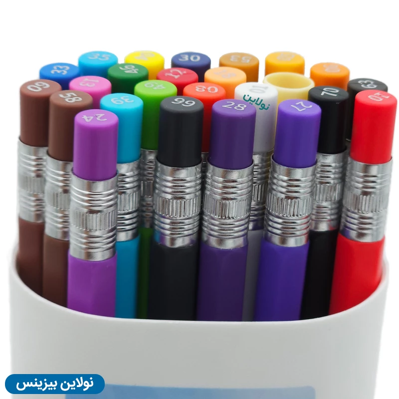 قیمت و خرید مداد رنگی اتودی 24 رنگ سی کلاس مدل everlast بسته 12 عددی کد cp26-24 | نولاین بیزینس