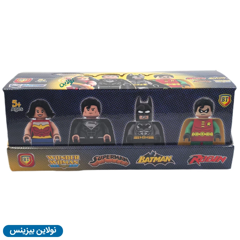 قیمت و خرید لگو آدمک بی تی مدل دی سی DC Universe بسته 12 عددی کد BT9013-16 | نولاین بیزینس