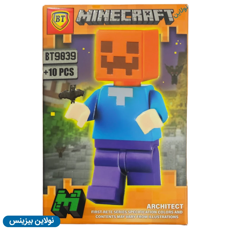 قیمت و خرید لگو آدمک بی تی مدل ماینکرافت Minecraft بسته 12 عددی کد BT9037-40 | نولاین بیزینس