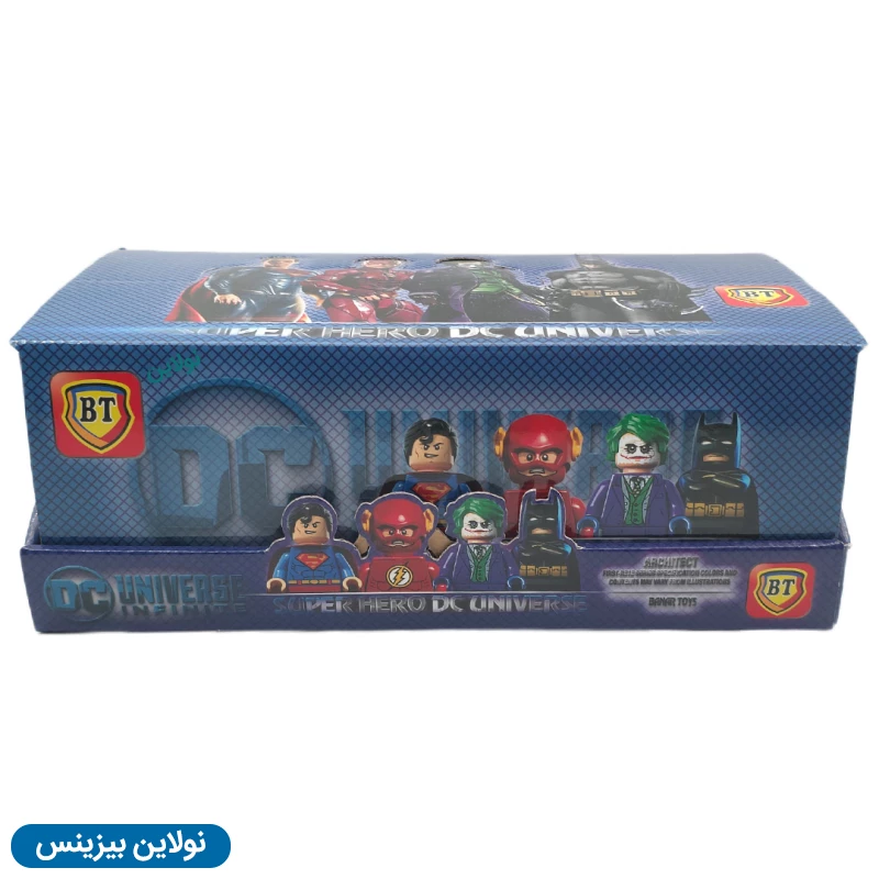 قیمت و خرید لگو ابرقهرمانان بی تی سری DC Super Heros بسته 8 عددی کد BT9021-24 | نولاین بیزینس