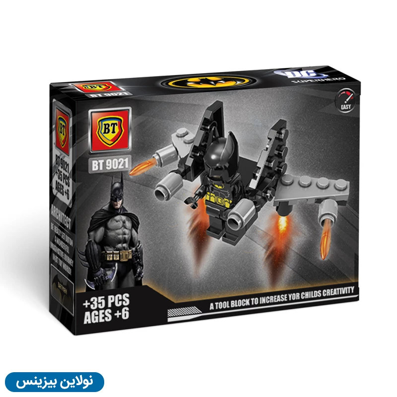 قیمت و خرید لگو ابرقهرمانان بی تی سری DC Super Heros بسته 8 عددی کد BT9021-24 | نولاین بیزینس