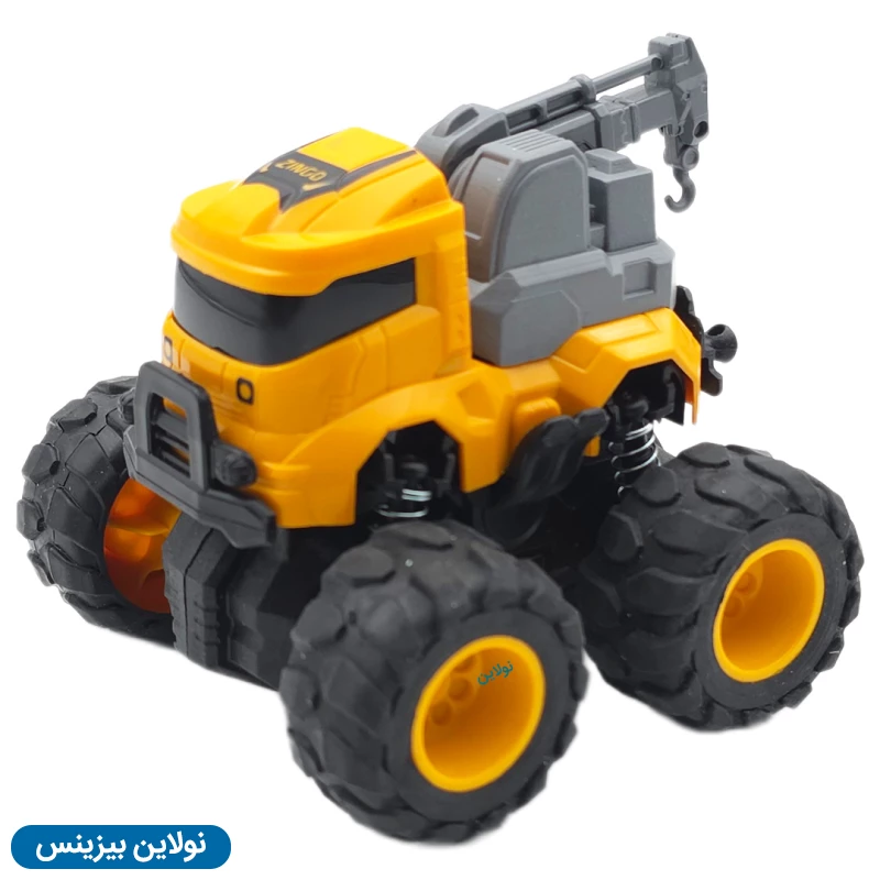 قیمت و خرید ماشین اسباب بازی قدرتی زینگو 360 درجه بسته 8 عددی مدل Power Trucks | نولاین بیزینس