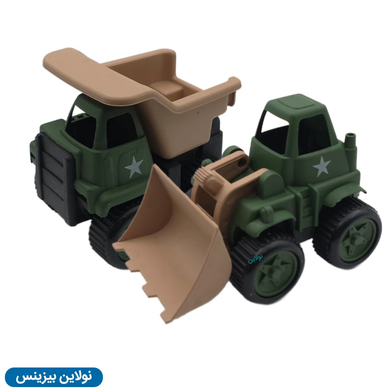 قیمت و خرید ماشین اسباب بازی زینگو مدل کامیون های مجیک نظامی بسته 8 عددی Magic Trucks | نولاین بیزینس