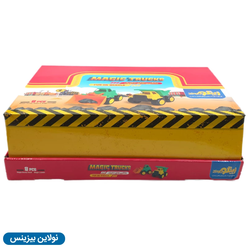 قیمت و خرید ماشین اسباب بازی زینگو مدل کامیون های مجیک بسته 8 عددی Magic Trucks | نولاین بیزینس