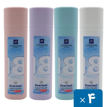 مداد رنگی اتودی 18 رنگ سی کلاس مدل everlast بسته 4 عددی کد cp26-18 | نولاین بیزینس