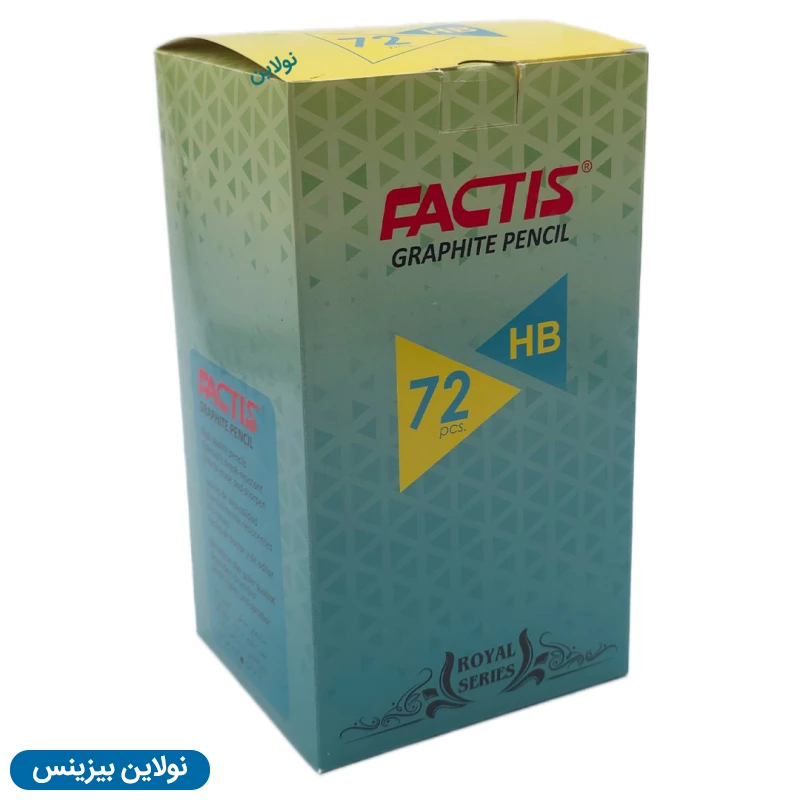 قیمت و خرید مداد مشکی فکتیس طرح رویال استند 72 عددی | نولاین بیزینس