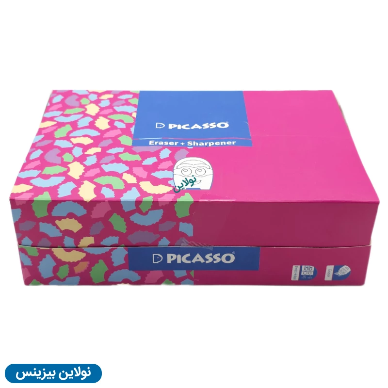 قیمت و خرید پاک کن تراش پیکاسو طرح لبخند بسته 16 عددی کد SH-115 | نولاین بیزینس
