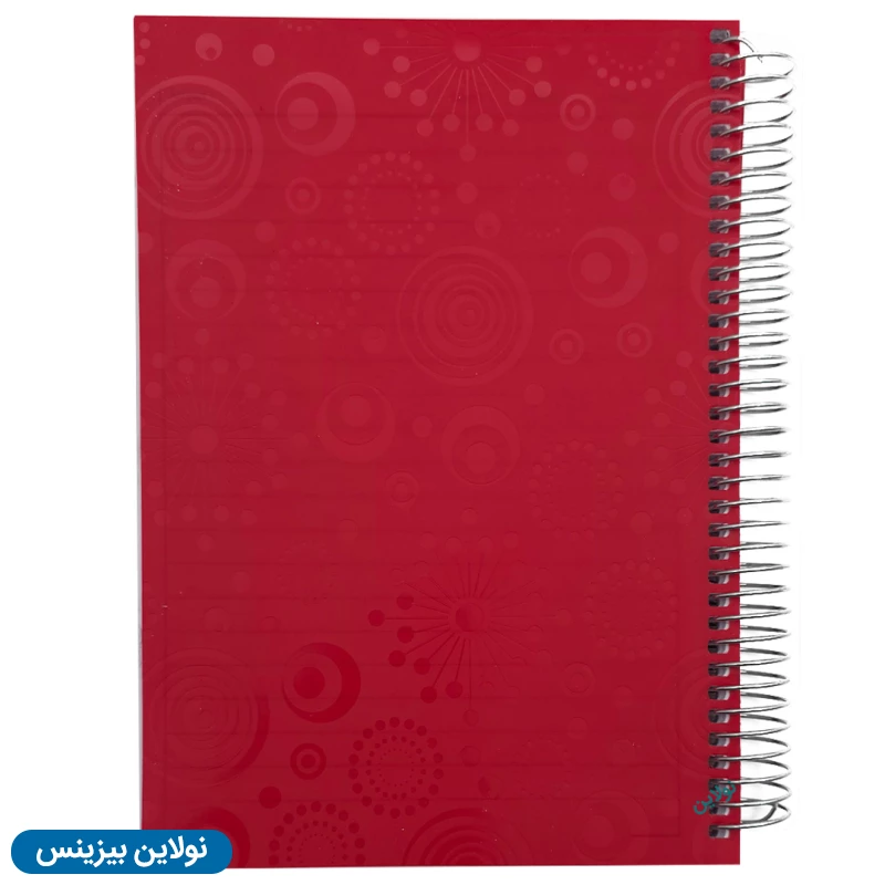 قیمت و خرید دفتر 200 برگ تک خط سیمی رنگی طرح برجسته بسته 10 عددی کد FV200 | نولاین بیزینس