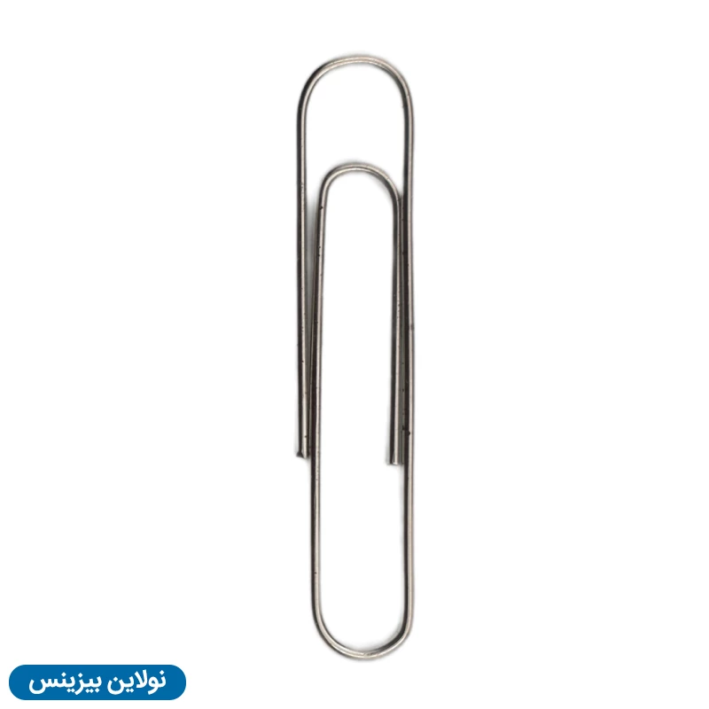 قیمت و خرید گیره کاغذ 50 میلی متری گلف بسته 100 عددی کد No55 | نولاین بیزینس