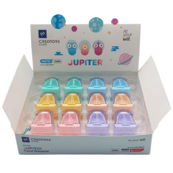 تراش 2 میلی متری ژوپیتر سی کلاس سری پاستلی Jupiter کد CCJPS-P | نولاین بیزینس