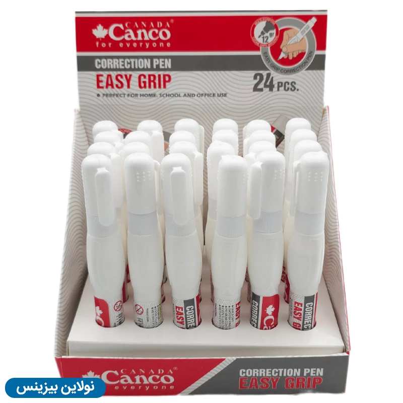 قیمت و خرید غلط گیر مایع قلمی کنکو حجم 12 گرم مدل ایزی گریپ Easy Grip بسته 24 عددی | نولاین بیزینس