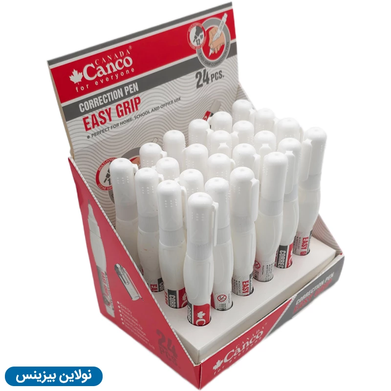 قیمت و خرید غلط گیر مایع قلمی کنکو حجم 12 گرم مدل ایزی گریپ Easy Grip بسته 24 عددی | نولاین بیزینس