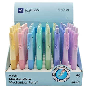 مداد نوکی مارشمالو سی کلاس ضخامت 0.5 میلی متری بسته 40 عددی کد CCMMP10 | نولاین بیزنس