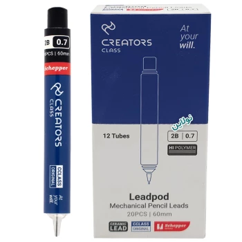 نوک اتود فشاری سی کلاس ضخامت 0.7 میلی متری بسته 12 عددی 2B 60mm کد LT1219-7 | نولاین بیزینس