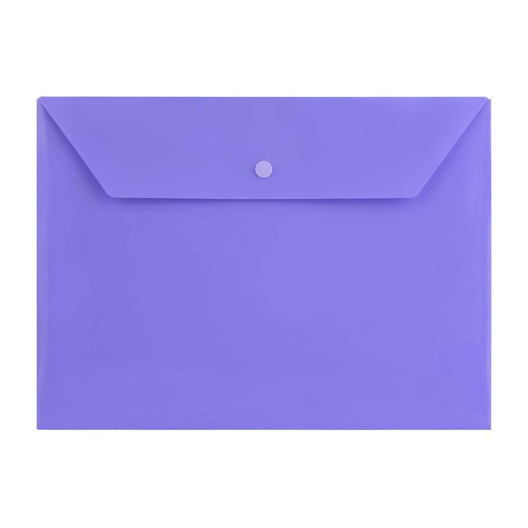 قیمت و خرید پوشه دکمه دار مات سایز A4 پاپکو مدل A4-105M | نولاین